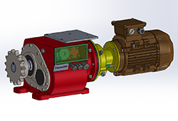 Development and construction of a drive unit for fire protection roller doors