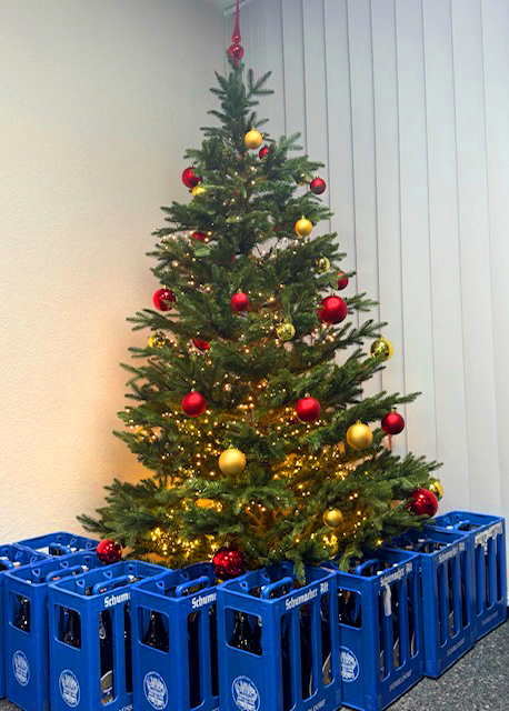 End-of-year celebration