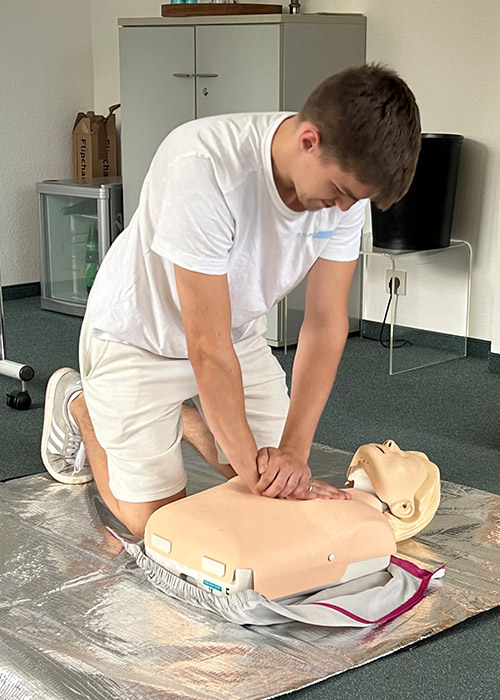 Erste-Hilfe-Kurse bei Rhein-Getriebe