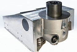 Getriebe-Kombination aus zwei Schneckengetrieben