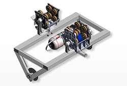 Rhein-Getriebe als Spezialist für Warentransportfahrwerke in Krankenhäusern