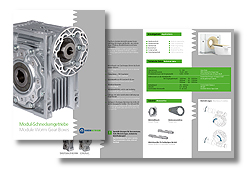Modul-Schneckengetriebe