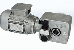 Schneckenstirnradgetriebe mit mechanischer Überlastungskupplung