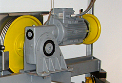 Sonderschneckengetriebe für Aufzüge